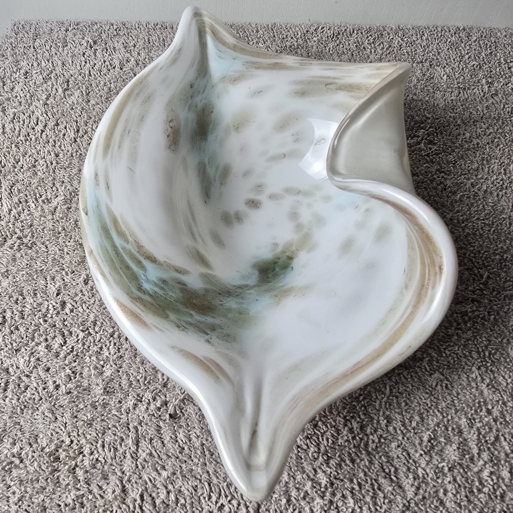 Vintage Italy Murano Art Glass Bowl - Picture 5 of 9